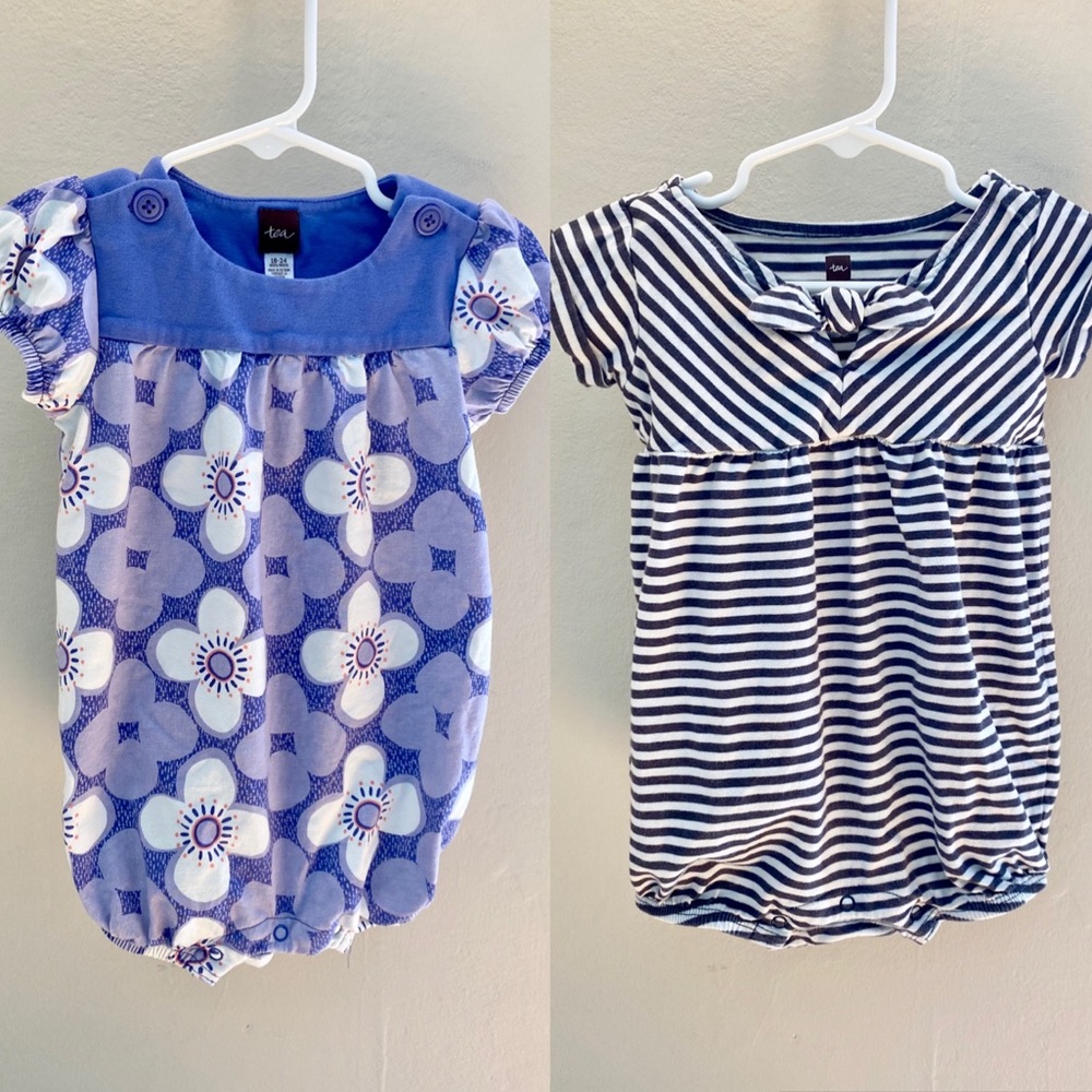 Tea Collection Romper Bundle